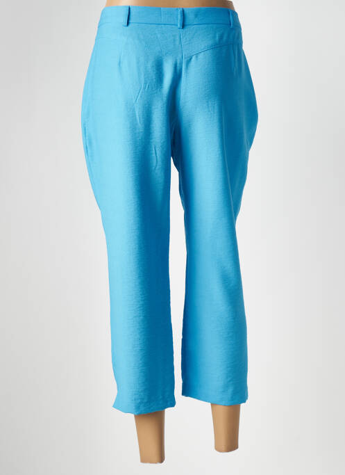 Pantalon trei sferturi albastru CHRISTINE LAURE femeie