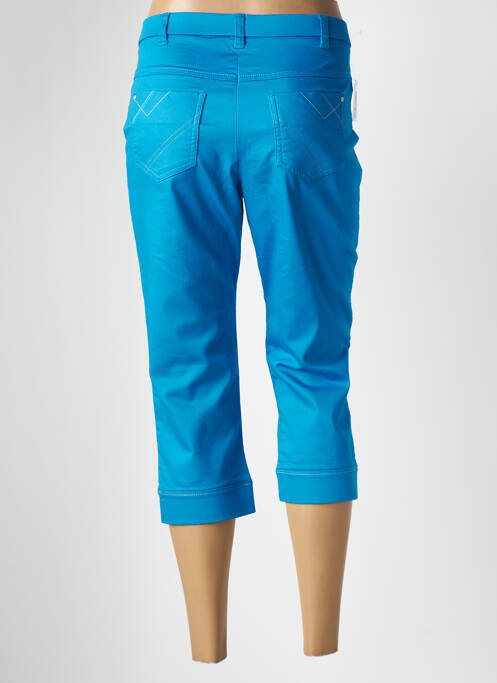 Pantalon trei sferturi albastru CHRISTINE LAURE femeie