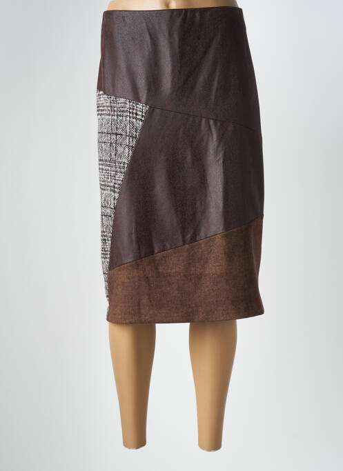 Fustă midi maro MERI & ESCA femeie