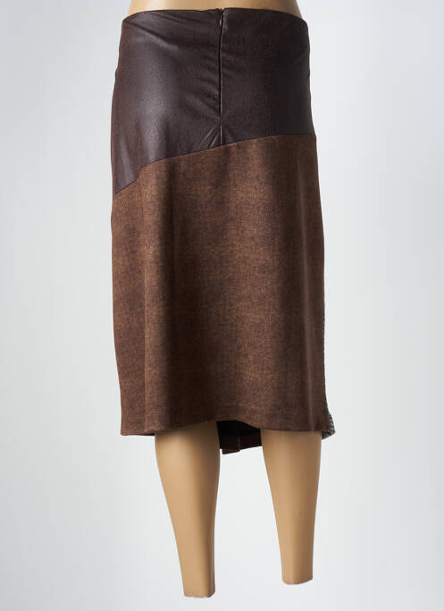 Fustă midi maro MERI & ESCA femeie