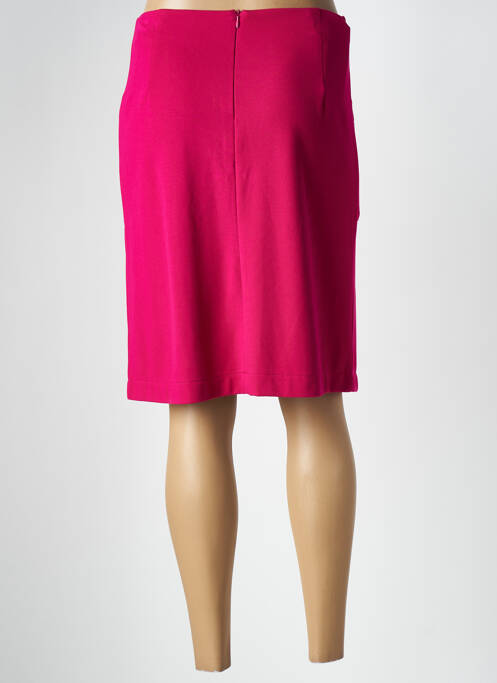 Fustă midi roz MALOKA femeie