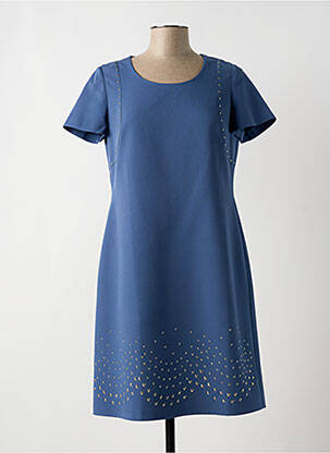 Rochie midi albastru FRANCE RIVOIRE femeie