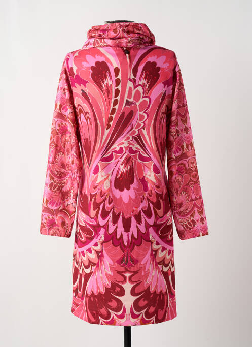 Rochie midi roz MALOKA femeie