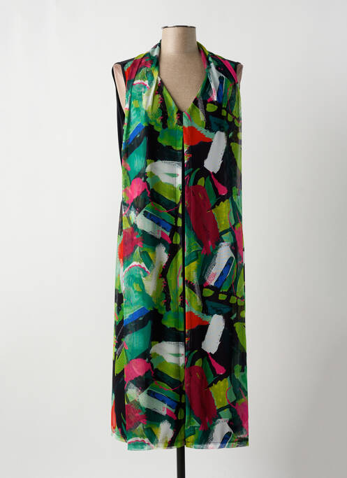 Rochie midi negru MALOKA femeie