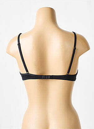 Sutien de costum de baie elasticitate top sutien modelat negru CHERRY BEACH femeie