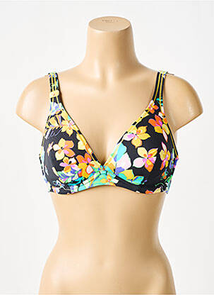 Sutien de costum de baie elasticitate negru CHERRY BEACH femeie