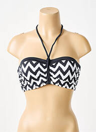 Sutien de costum de baie elasticitate top bentiță negru FREYA femme