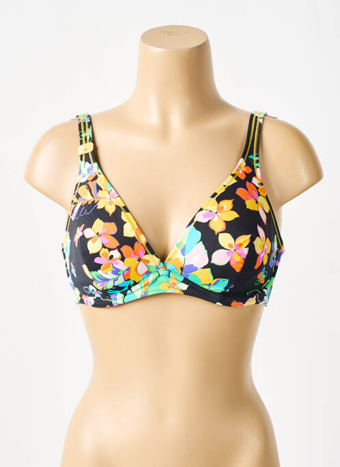 Sutien de costum de baie negru CHERRY BEACH femeie