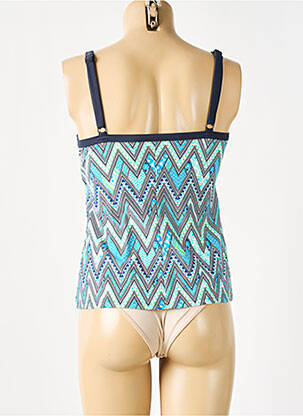 Sutien de costum de baie elasticitate sutien cupe întregi cu decolteu înalt verde SUNMARIN femeie