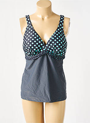 Sutien de costum de baie elasticitate top sutien modelat gri SUNMARIN femeie
