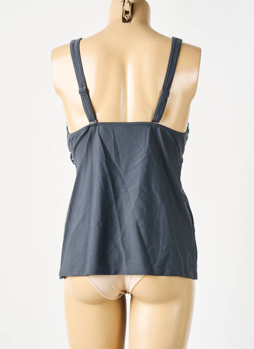 Sutien de costum de baie elasticitate top sutien modelat gri SUNMARIN femme