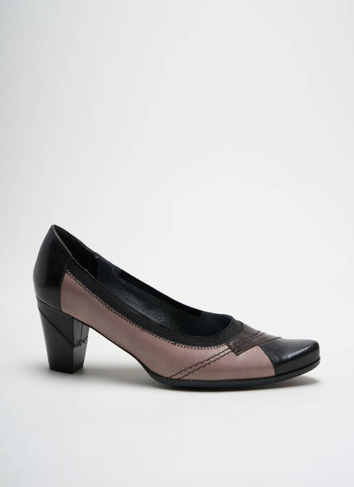 Pantofi cu toc maro GEO-REINO femeie