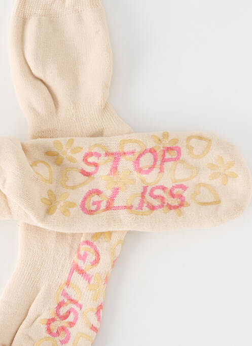 Șosete bej FAMACO fată