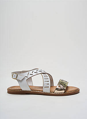 Sandale/Pantofi decupați auriu ELUE PAR NOUS femeie