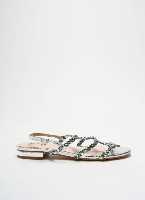 Sandale/Pantofi decupați argintiu ELUE PAR NOUS femeie