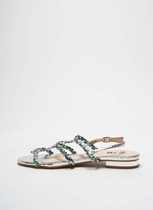 Sandale/Pantofi decupați argintiu ELUE PAR NOUS femeie