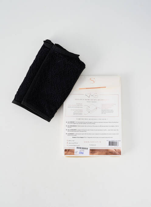 Chilot cu talie înaltă negru SOCUP femeie