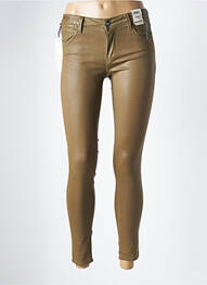 Pantalon 7/8 elasticitate mărime normală verde REIKO femeie