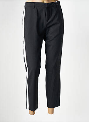 Pantalon 7/8 elasticitate mărime normală negru SUD EXPRESS femeie