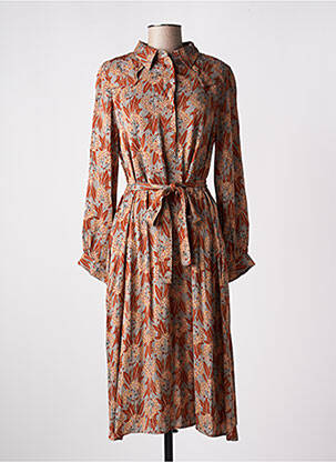 Rochie midi gri INDI & COLD femeie