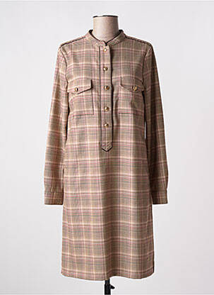 Rochie midi bej MOS MOSH femeie