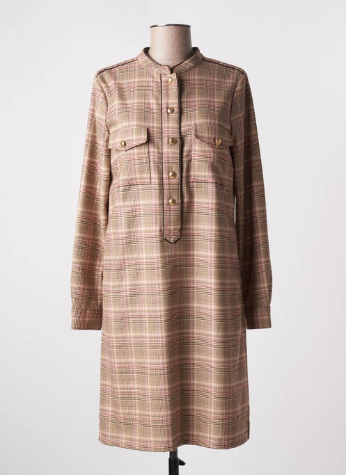 Rochie midi bej MOS MOSH femeie