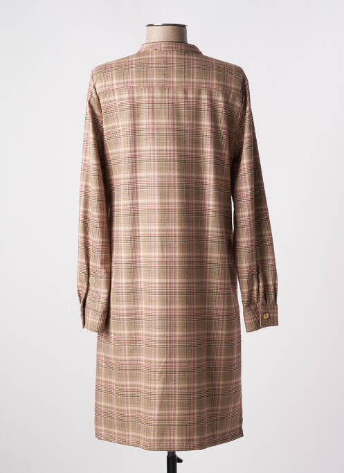 Rochie midi bej MOS MOSH femeie