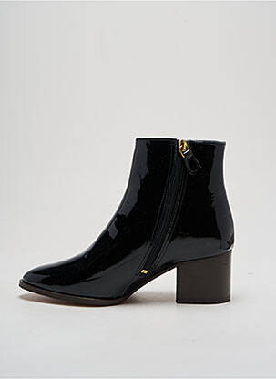 Botine/ghete material neted toc de 4 la 6 cm negru MAISON TOUFET femeie