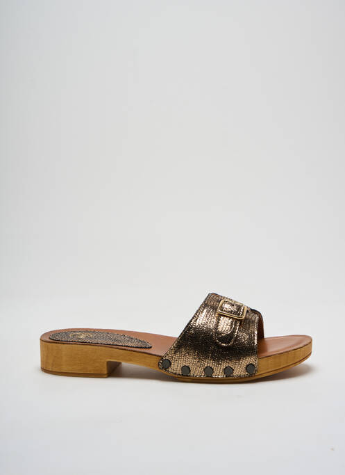 Mulete/Saboți auriu SMS femeie