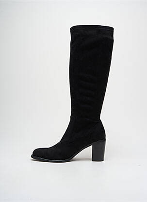 Botine/ghete toc pătrat toc de 4 la 6 cm negru ADIGE femeie