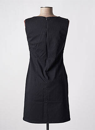 Rochie scurtă fără mâneci fără mâneci negru MENSI COLLEZIONE femeie