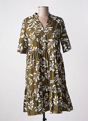 Rochie scurtă verde LE BOUDOIR D'EDOUARD femeie