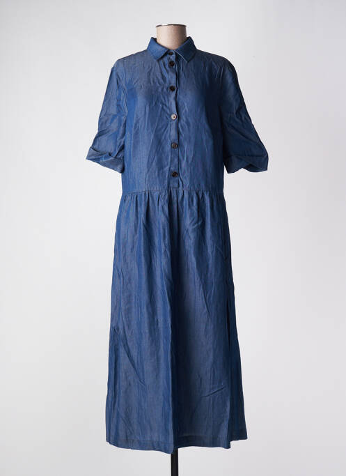 Rochie lungă albastru NINATI femeie