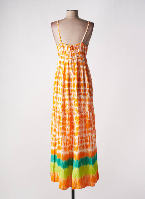 Rochie lungă portocaliu OTTANTOTTO femeie