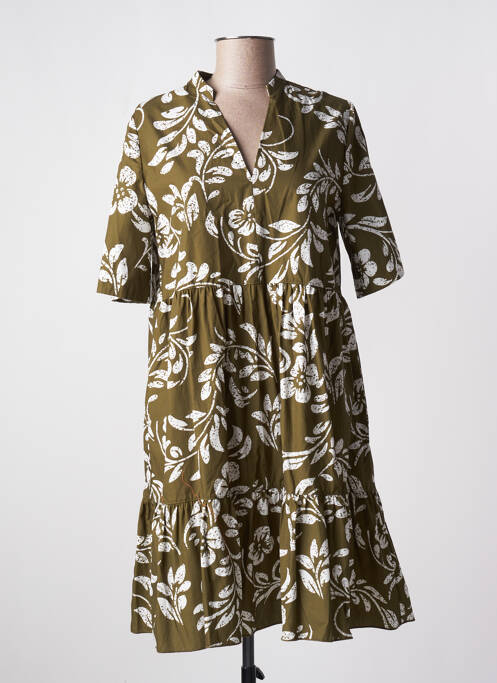 Rochie scurtă verde LE BOUDOIR D'EDOUARD femeie