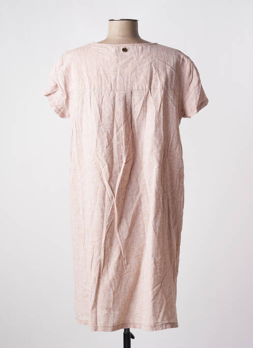 Rochie midi bej LE BOUDOIR D'EDOUARD femeie