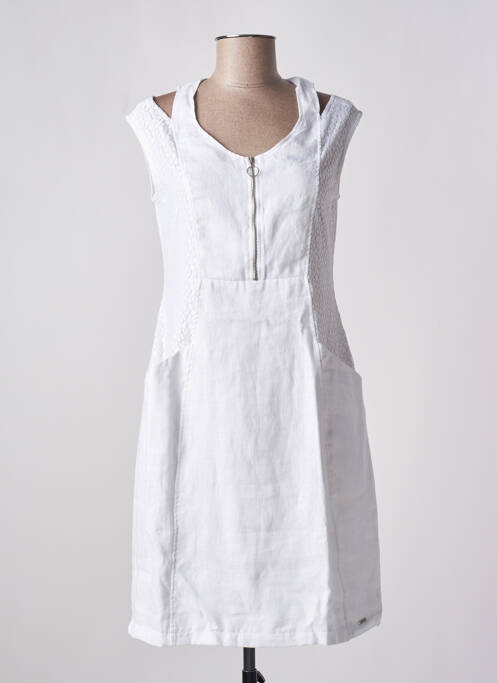 Rochie scurtă alb MALOKA femeie