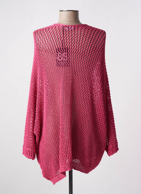 Vestă cu mâneci lungi roz OTTANTOTTO femeie