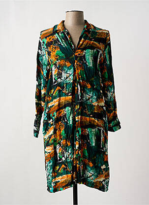 Rochie midi galben MALOKA femeie