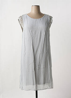 Rochie midi gri LAUREN VIDAL femeie