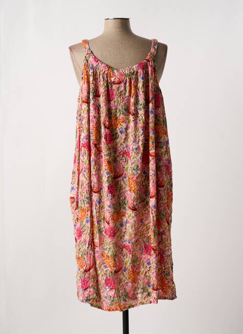 Rochie midi roz ZHENZI femeie