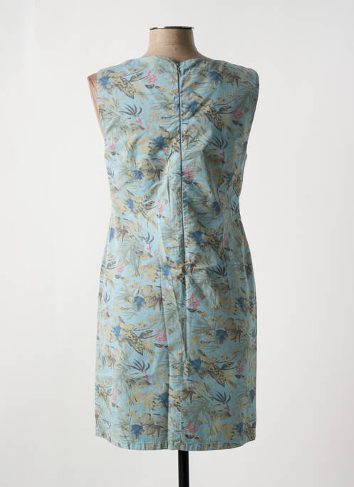 Rochie scurtă albastru MENSI COLLEZIONE femeie