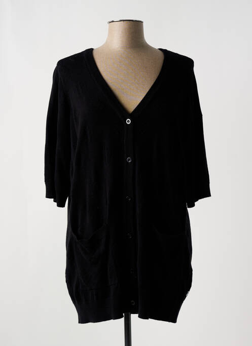 Vestă cu mâneci lungi negru ZHENZI femeie