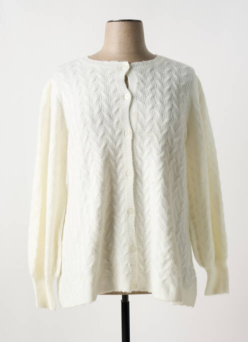 Vestă cu mâneci lungi elasticitate bej ZHENZI femme