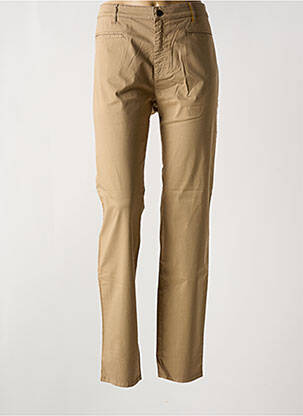 Pantalon chino galben COUTURIST femeie
