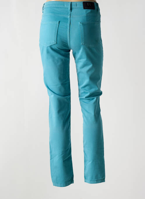 Pantalon slim albastru MENSI COLLEZIONE femeie