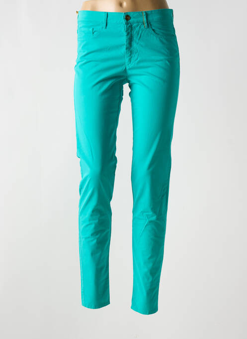 Pantalon slim albastru COUTURIST femeie