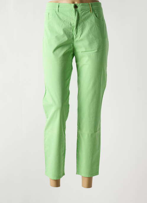 Blugi cu croială slim verde COUTURIST femeie