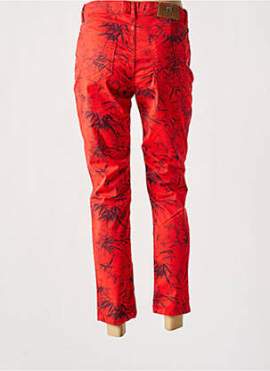Pantalon 7/8 elasticitate roșu MENSI COLLEZIONE femeie