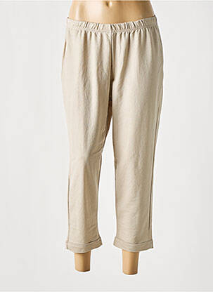 Pantalon 7/8 bej G!OZE femeie